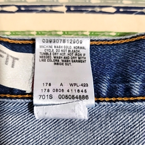 Levi's 505 Men’s Jeans 42x29 Straight Classic Denim Pants Levi Workwear Casual. - Picture 15 of 16